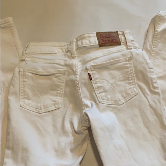 White Levi’s jeans 535 super skinny - Picture 8 of 10
